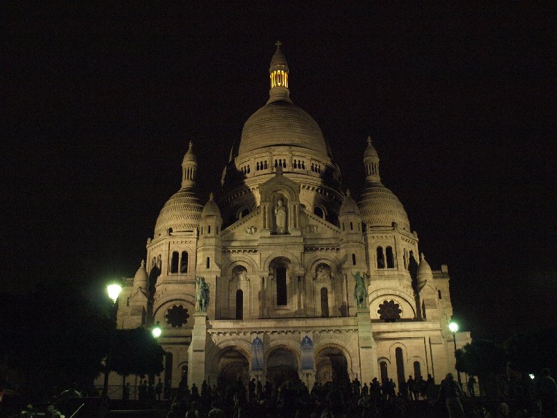 Sacre Coeur – Montmartre bei Nacht