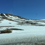 Berge an der Straße 93 in Norwegen
