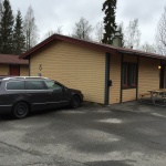 unsere Stuga im First Camp Umeå