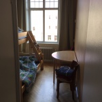 unser Zimmer im Sundsvall City Hostel