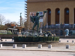 Poseidon-Brunnen am Götaplatsen
