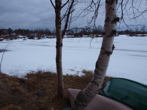 Aussicht aus unserer Mökki