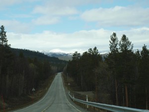 die Straße 93 in Norwegen