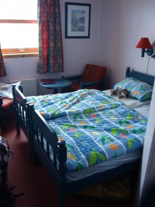 unser Doppelzimmer in Skipsfjorden - Honningsvåg - Norwegen
