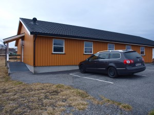 unsere Unterkunft in Skipsfjorden - Honningsvåg - Norwegen