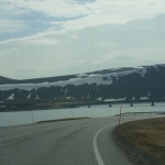 Berge an der E69 in Norwegen