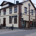 älteres Gebäude in Piteå