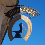 Gebrauchtwarenhandel im Skansen in Stockholm