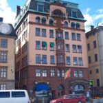 historisches Gebäude in Stockholm