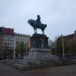 Karl X. Gustav gegenüber vom Rådhuset von Malmö