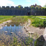 Überreste der Vikingerburg "Trelleborg"
