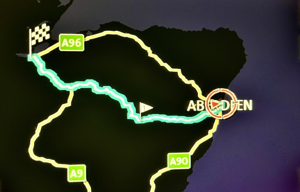 Auf dem Weg nach Inverness (Video)