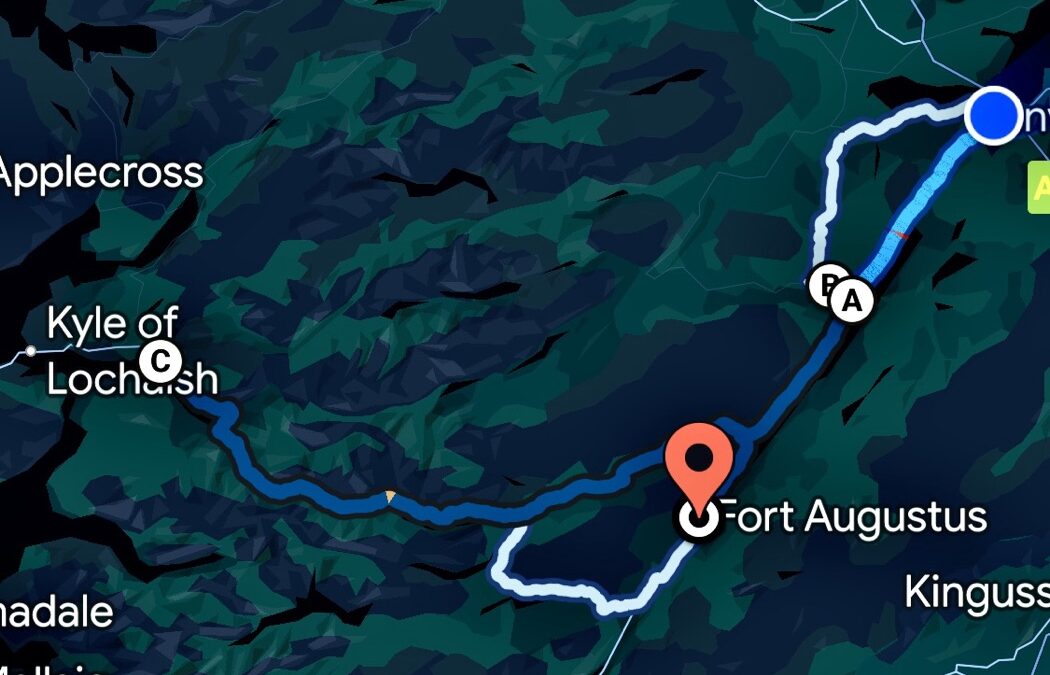 Auf nach Fort Augustus (Video)